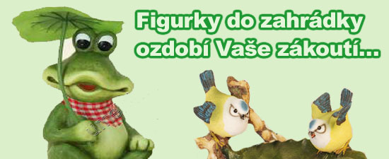 Figurky do zahr�dky