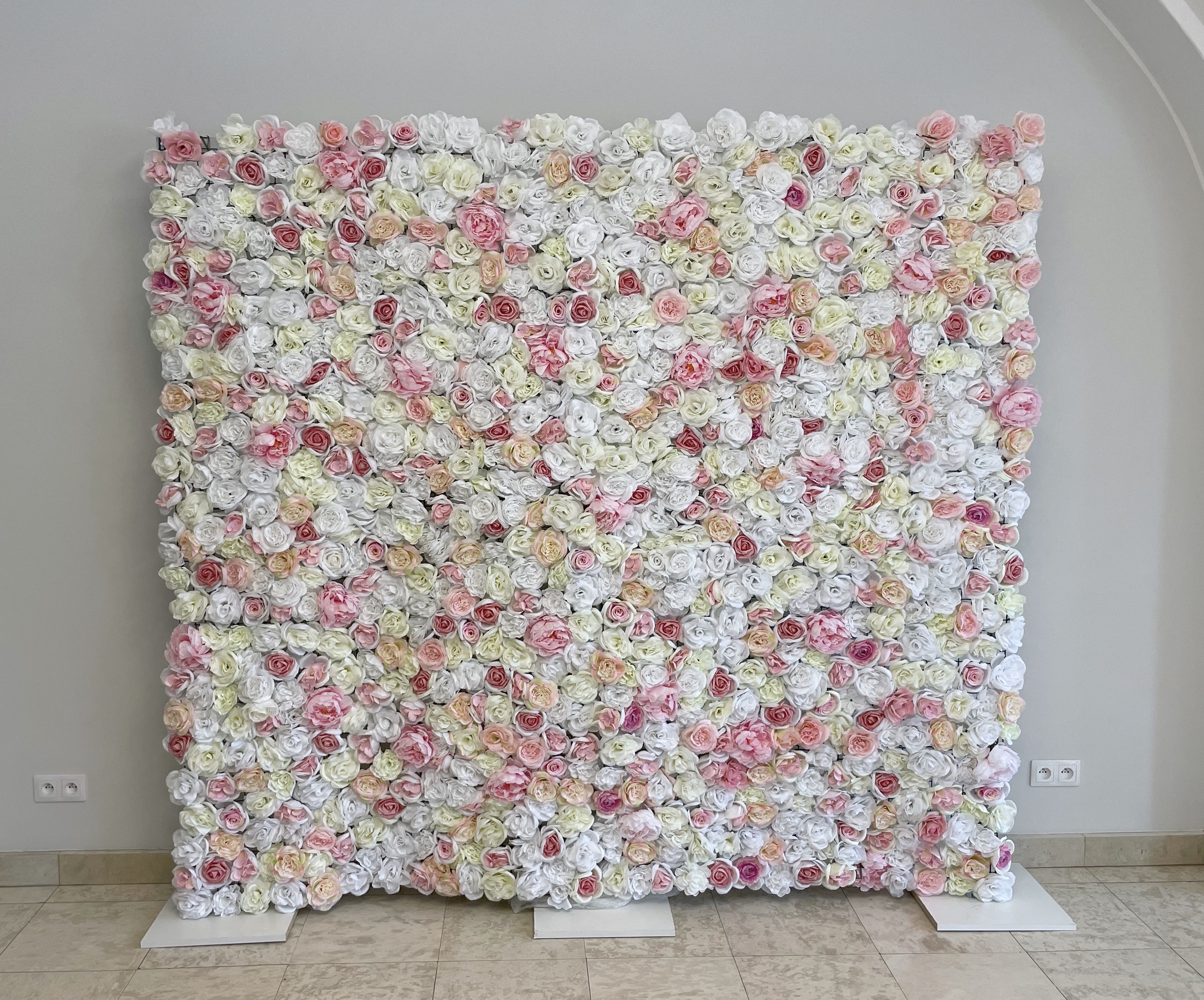 Kvetinová stěna - PINK