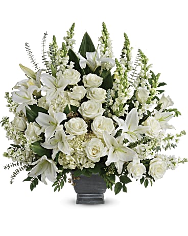 WHITE váza - dekorace
