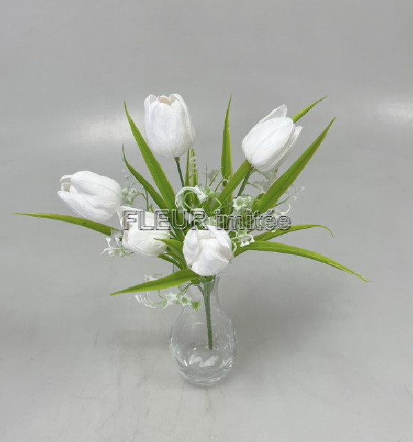 Tulipán x5 latex s konval. 30cm 48/288