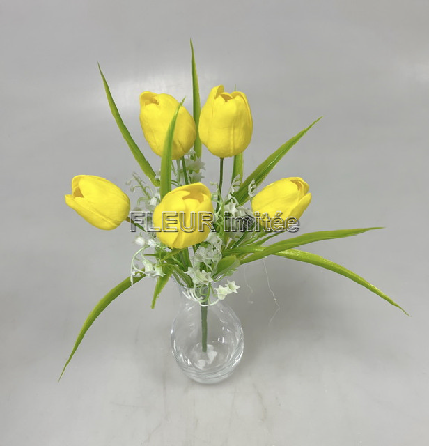 Tulipán x5 latex s konval. 30cm 48/288