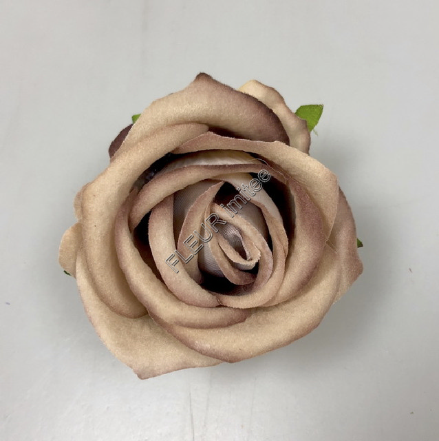 Květ růže samet 7cm 12/864