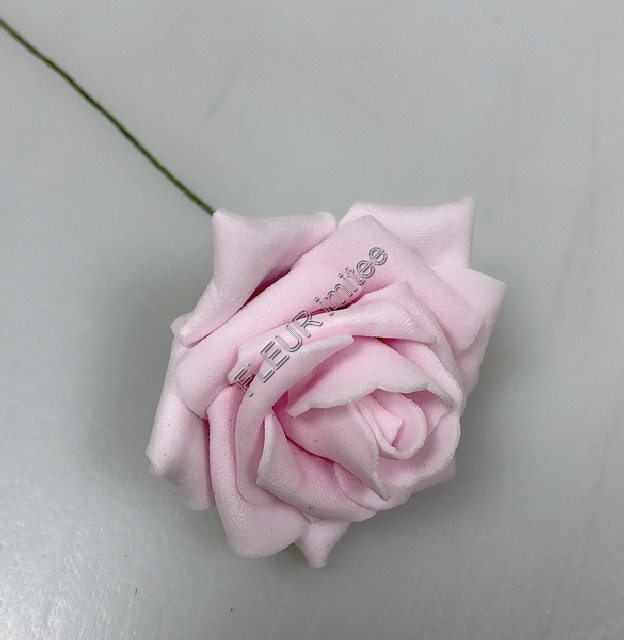 Květ růže pěnová 4cm  sada4ks