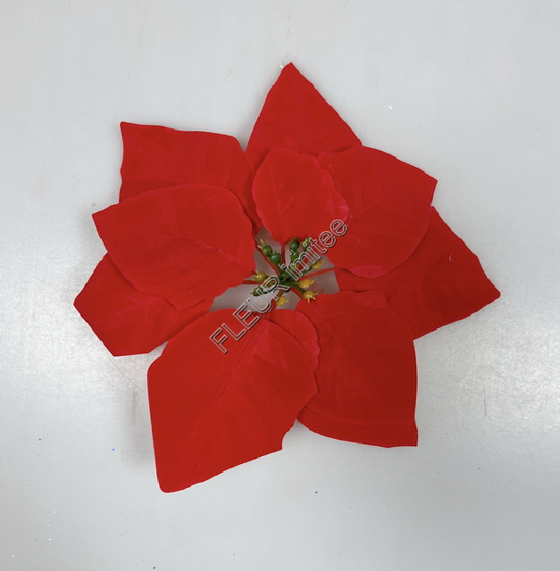 Květ poinsettia 18cm    5/150