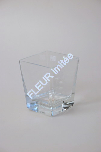 Váza sklo   15x13cm