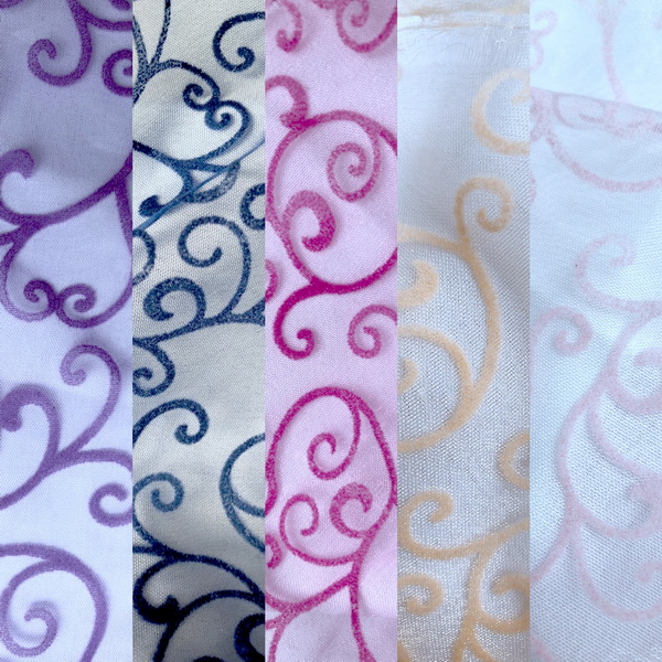Organza 150x300cm dekor
