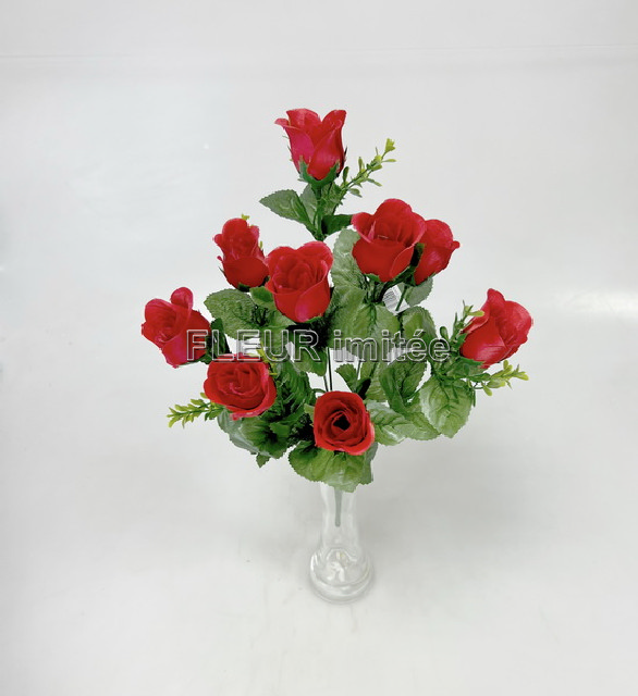 Kytice růže x9 43cm 12/168