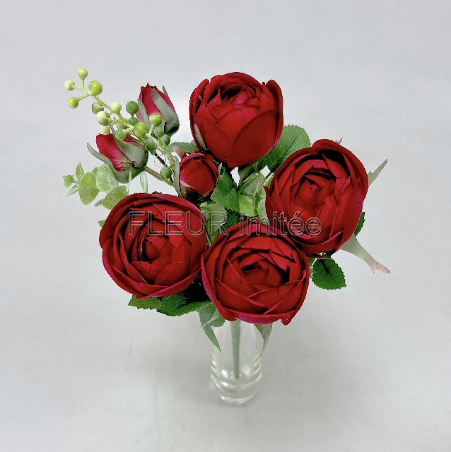 Kytice růže x7 34cm 12/120