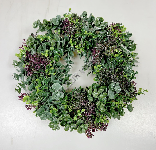 Věnec buxus 30cm 6/48