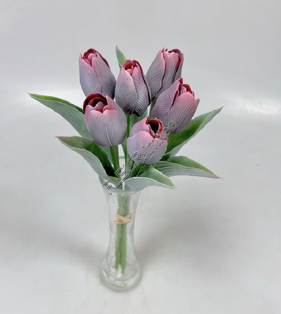 Tulipán x6 plast  35cm   1/96