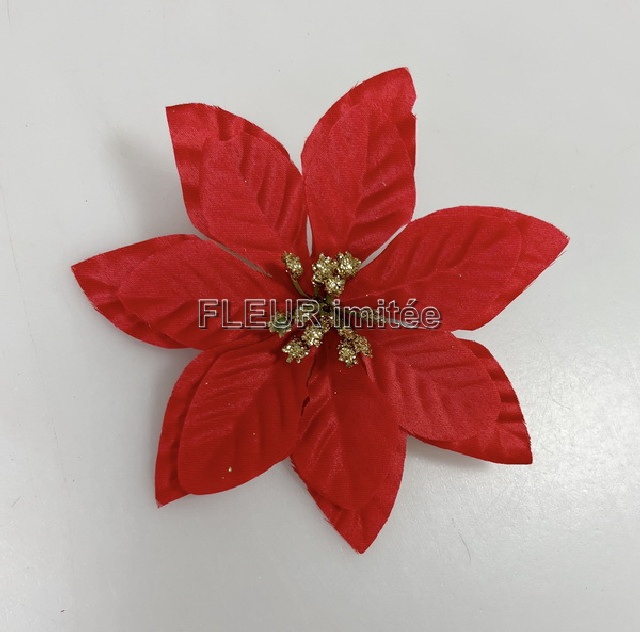 Květ poinsettia 15cm 24/1200