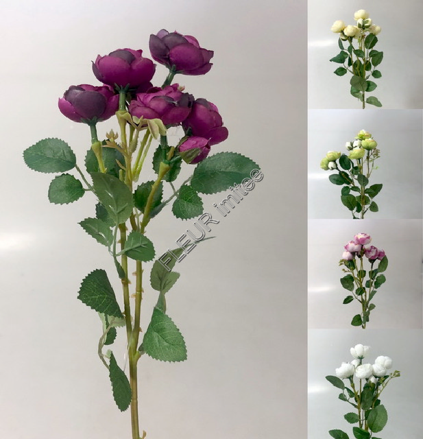Větev růže mini  44cm 24/240