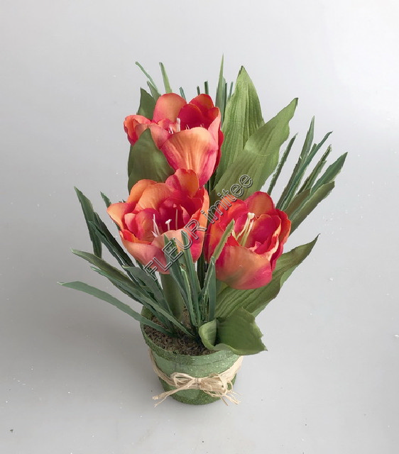 Miska jarní - tulipánx3 30x20 cm