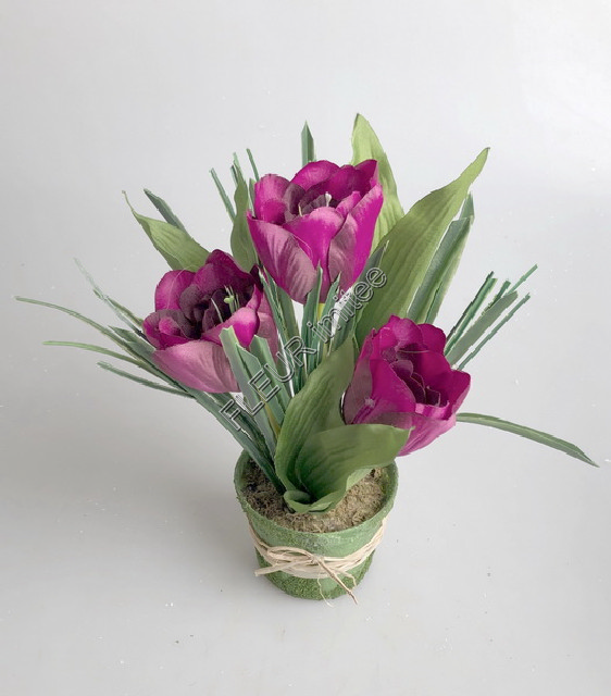 Miska jarní - tulipánx3 30x20 cm