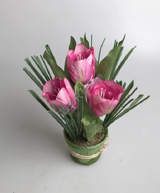 Miska jarní - tulipánx3 30x20 cm