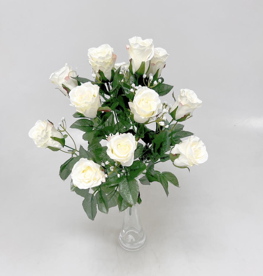 Kytice růže x12 48cm  12/144