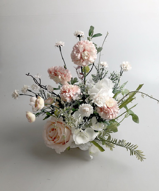 Ikebana WHITE 33x33cm
