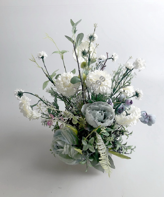Ikebana WHITE 33x33cm