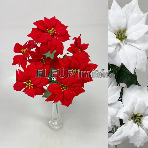 Poinsettia x7 45cm 1/144