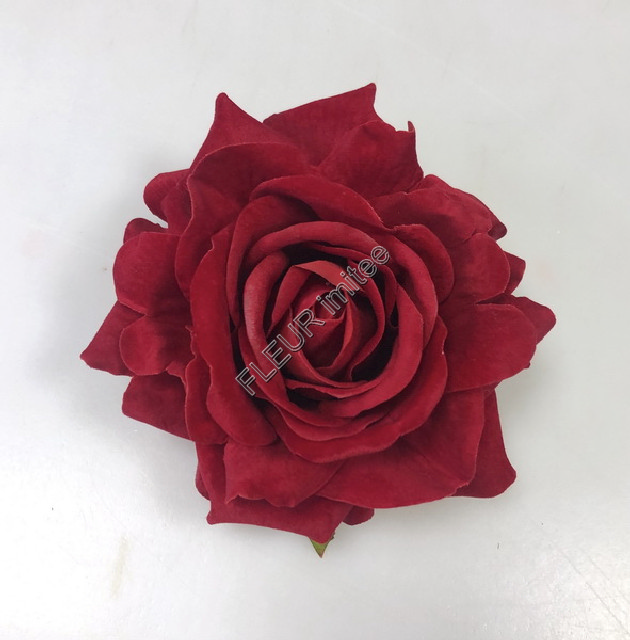 Květ růže 14cm velvet 48/1152