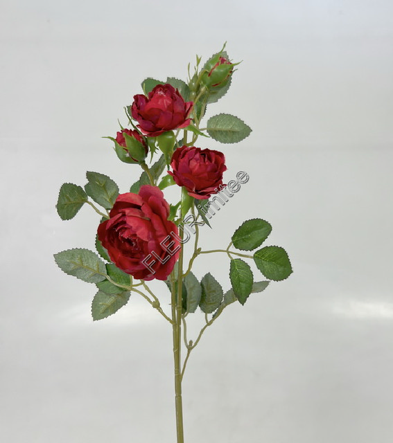 Větev růže mini x5 52cm 48/240