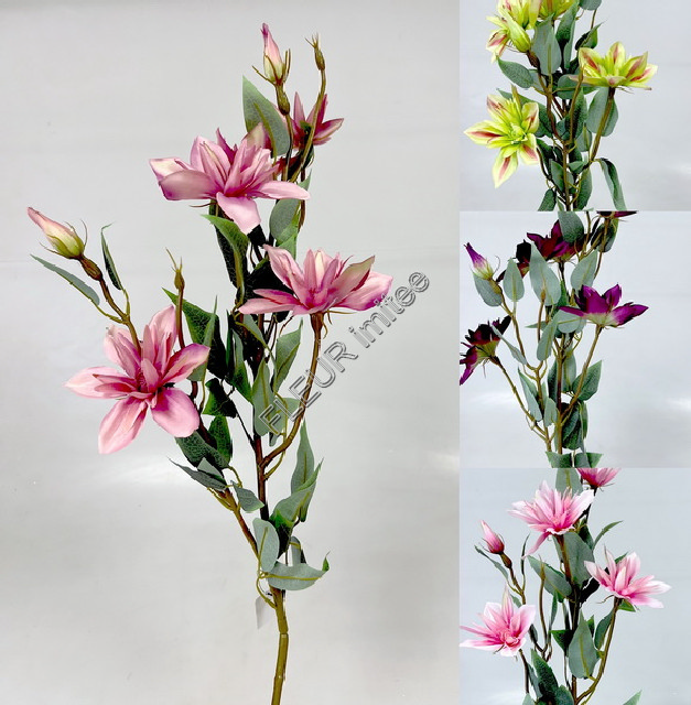 Clematis větev x7  82cm 18/180
