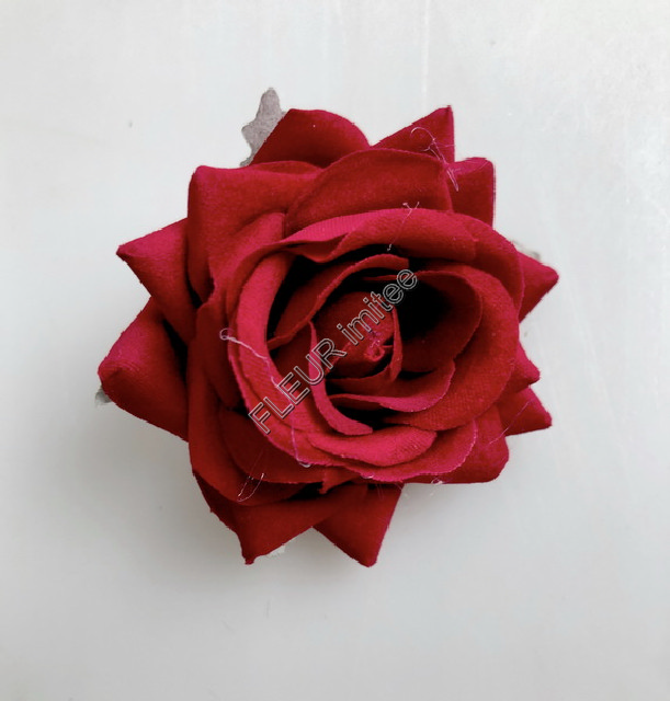 Květ růže ARTIII  5cm velvet 24/1440