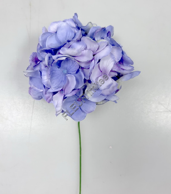 Květ hortenzie vč.drátku 12cm 36/432