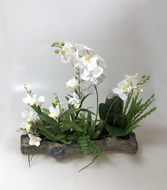 Orchidea v květ.47cm 1/4